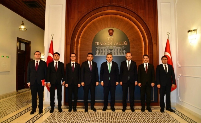 Yeni Kaymakamlar vali Şahin’i ziyaret ettiler