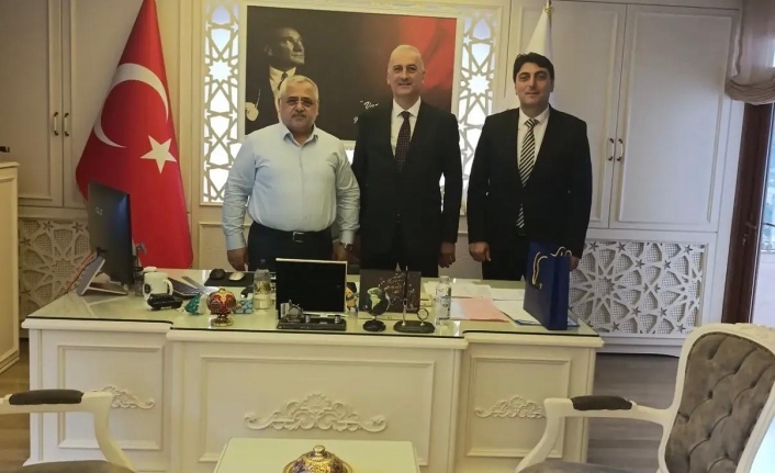 Başkan Yardımcısı Öz Çilingir Başkan Aktürk’ü ziyaret etti.
