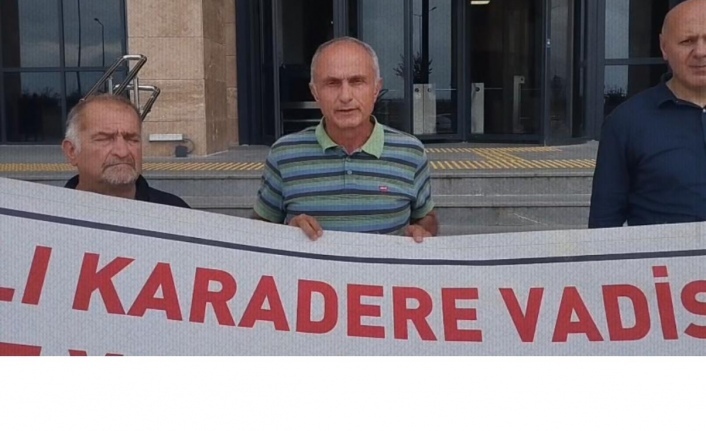 Karadere’de isyan var