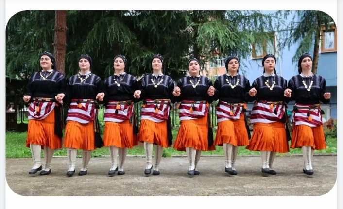 Tonyalı kızlar Horonda Türkiye’yi temsil edecekler