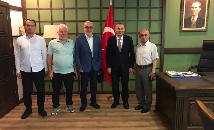 Başkan Taşan kaymakam kotanı ziyaret etti