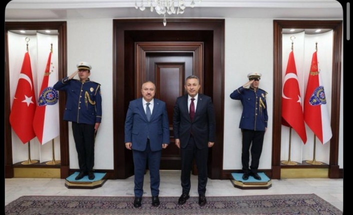 Vali Şahin Genel müdür Fidanı ziyaret etti
