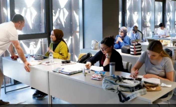 Başkanı Ekim öğrencilerle buluştu