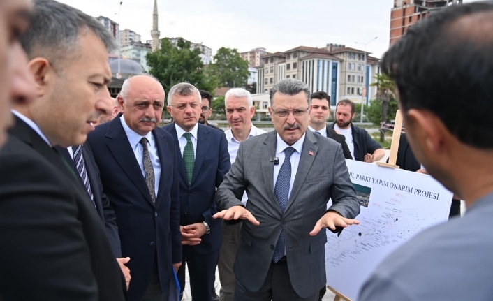 BAŞKAN GENÇ: “OF SAHİLİ MODERN VE YAŞANABİLİR BİR KİMLİĞE KAVUŞACAK”