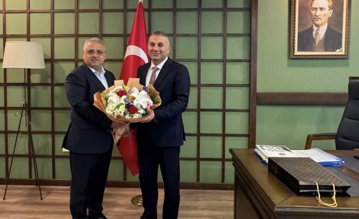 Başkan Aktürk kaymakam kotan’ı ziyaret etti.