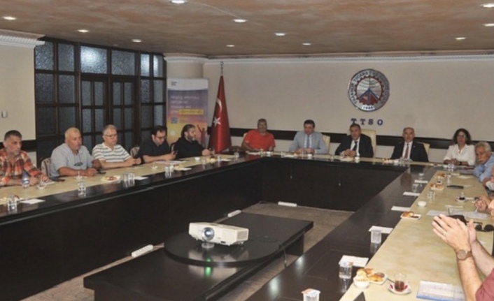 Kaynakçı ve ön muhasebe elemanı kursları için değerlendirme toplantısı yapıldı