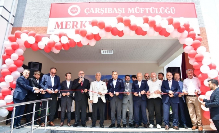 Çarşıbaşı merkez Kuran kursunun açılışı gerçekleştirildi