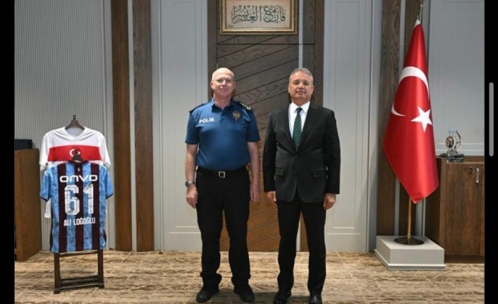 Emniyet müdürü Akıntürk il emniyet müdürü Loğoğlu’nu ziyaret etti.