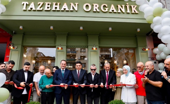 Tazehan organik satış mağazası açıldı