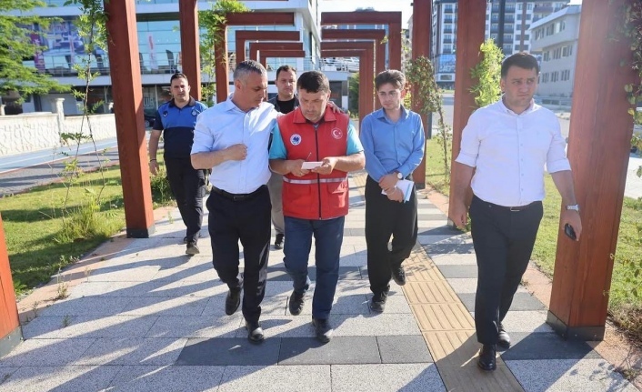 Başkan bıyık sokakları arşınşıyor.