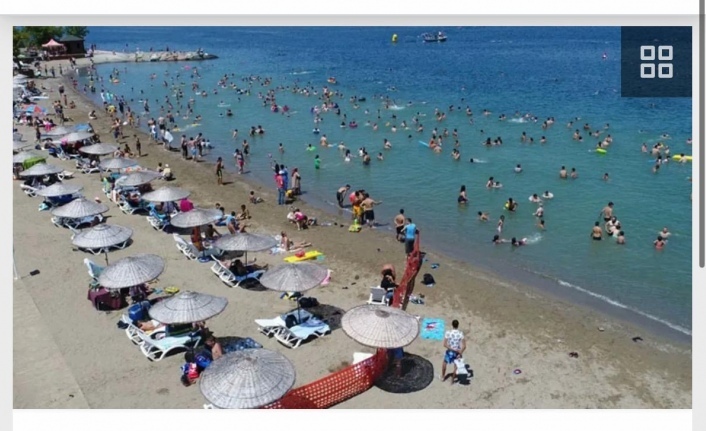 Denize girmek yasak