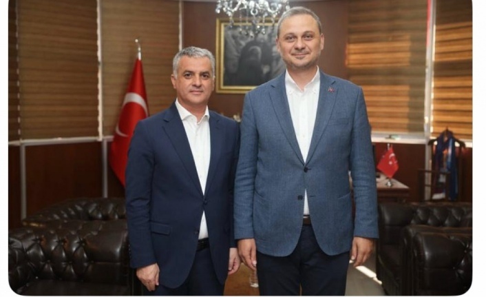 Başkan Vekili Çebi Başkan bıyık’ı ziyaret etti.