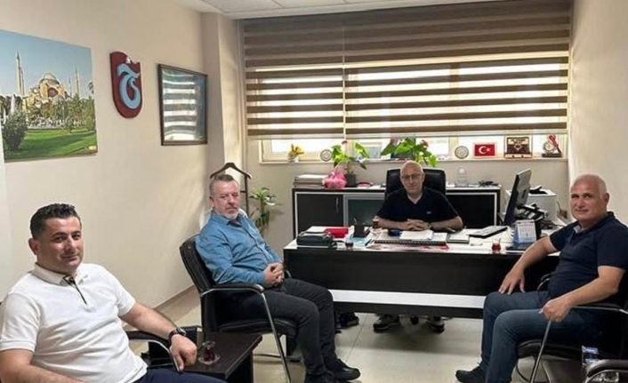 Başkanlar başhekim yardımcısı Dr.Bulutu ziyaret ettiler.