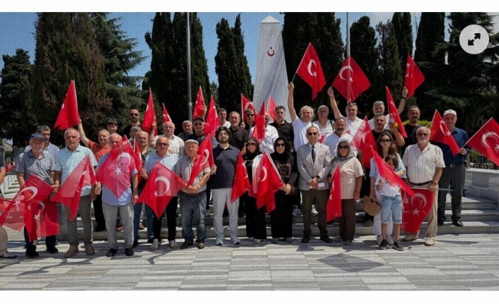 "Bizim vatan sevdamız kelimelere sığmayacak kadar büyüktür"
