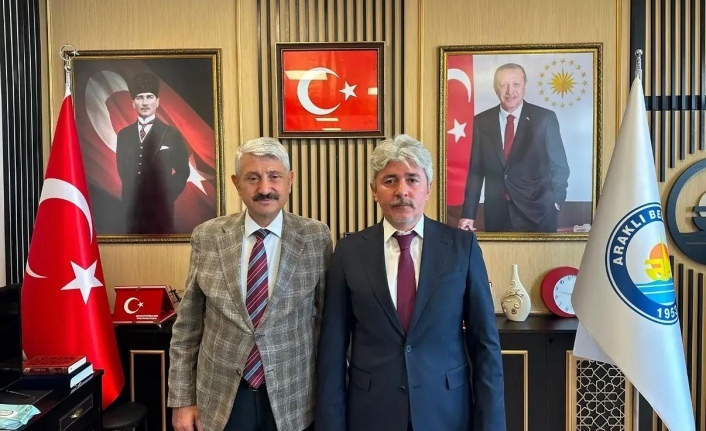 Başkanla buluştular