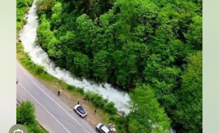 Maçka Altındere‘de trafik kazası 1. Yaralı.