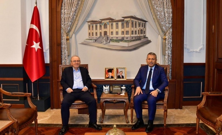 Vali Öztürk Vali Şahin’i ziyaret etti