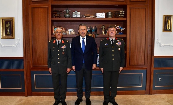 KKK’dan Vali Şahin’i ziyaret.