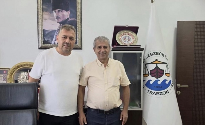 Başkan Kütük Başkan Baş’ı ziyaret etti.