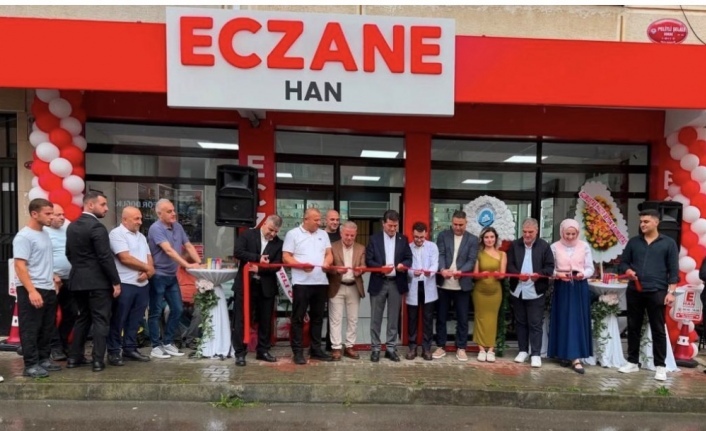 Han eczanesi açıldı.