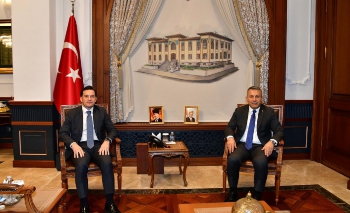 Başkan Yazıcı Vali Şahin’i ziyaret etti