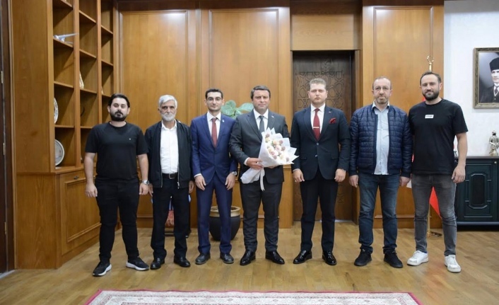 İYİ’ler kaymakam ocak’ı ziyaret ettiler