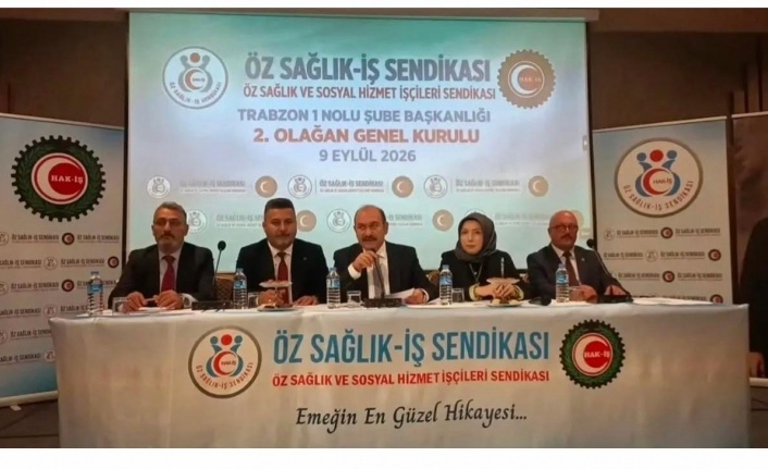 Öz-sağlık iş Sendikası Başkanlığı’na Erbaşaran yeniden seçildi