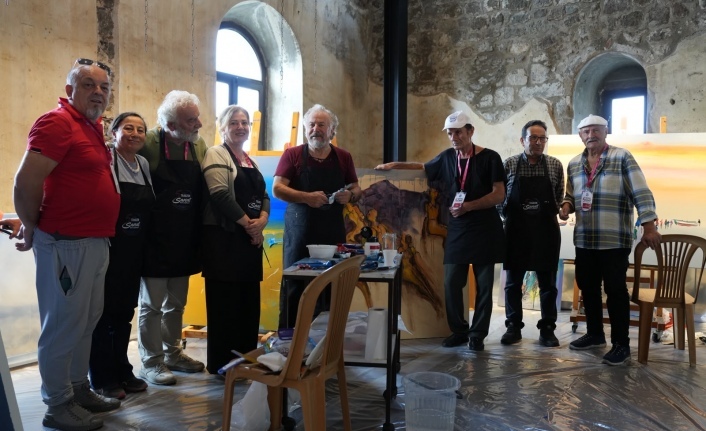 TRABZON’DA 5. ULUSLARARASI SANAT BULUŞMASI BAŞLADI