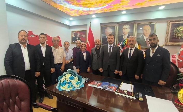 Başkan Özkan Başkan Hacısalihoğlu’nu ziyaret etti
