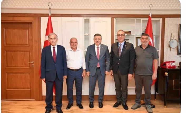 Başkan azizoğlu Başkan Genç’i ziyaret etti