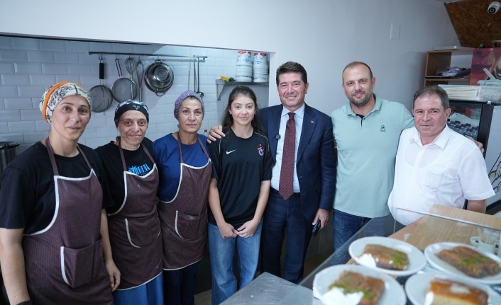 BAŞKAN KAYA, YENİMALLE VE PAZARKAPI’DA ESNAFLA BİR ARAYA GELDİ