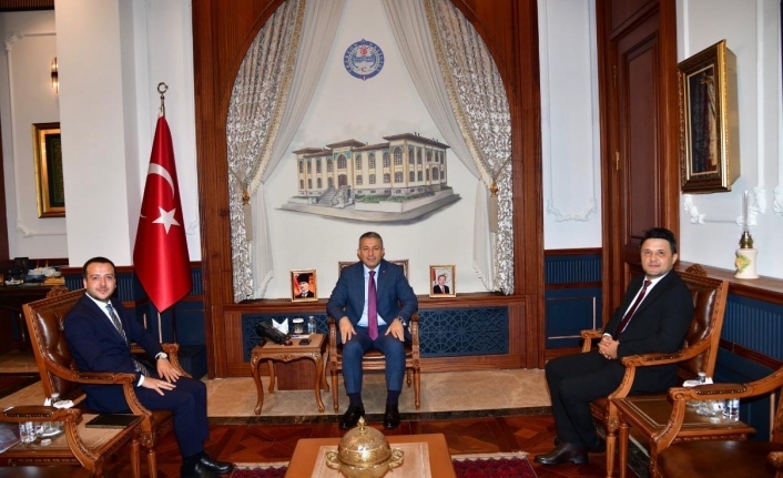 Ziraat katılım’dan vali Şahin’i ziyaret