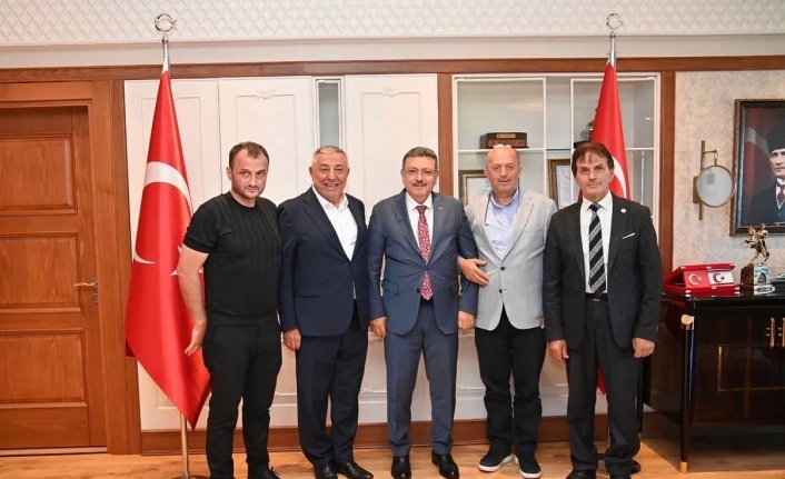 Trabzon Federasyonun’dan Başkan Genç’i ziyaret