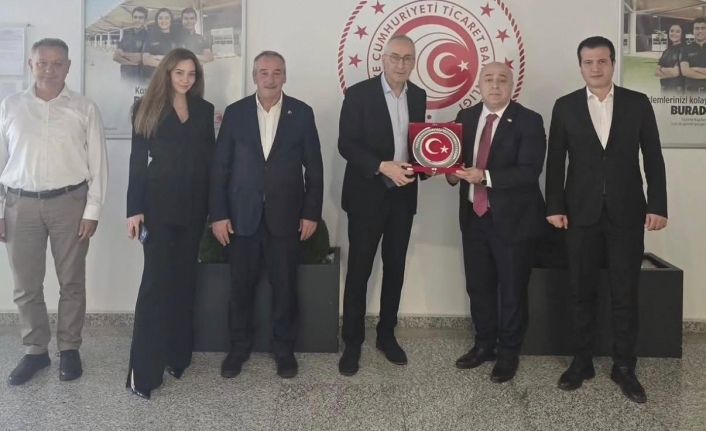 Baş müdür Alp Giray’a hayırlı olsun ziyareti