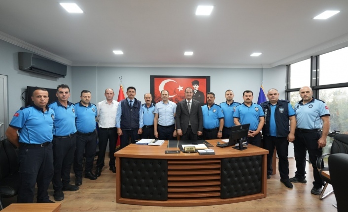 BAŞKAN EKİM, ZABITA HAFTASI’NDA ZABITA PERSONELİYLE BİR ARAYA GELDİ