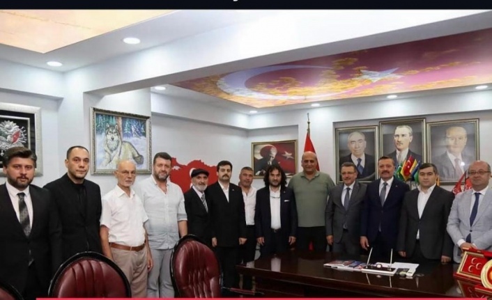 Başkan genç Başkan hacıalioğlu’nu ziyaret etti