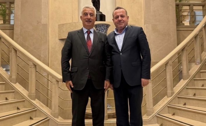 Milletvekili Koç işadamı usta’ya hayırlı olsun dedi.