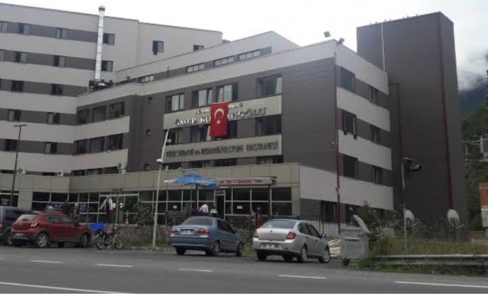Maçka‘da trafik kazası 1. yaralı.