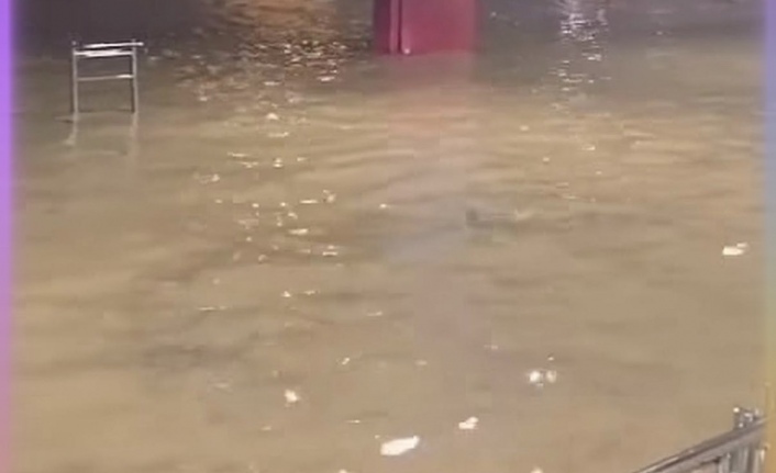Devlet karayolu dereye döndü.