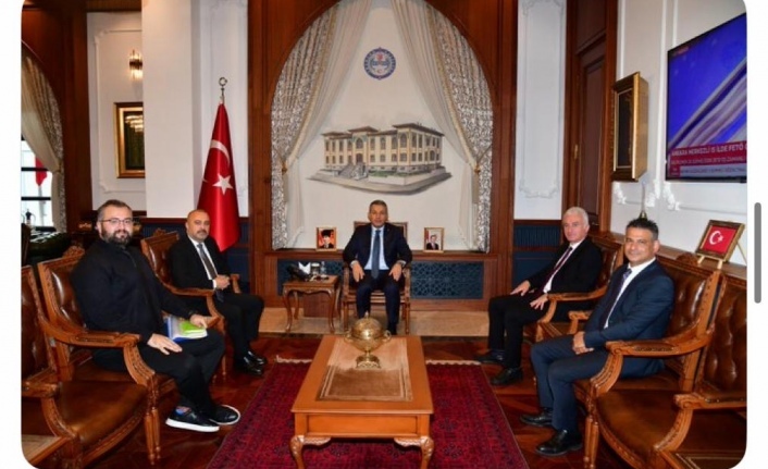 AKSA’dan   Vali Şahin’i ziyaret