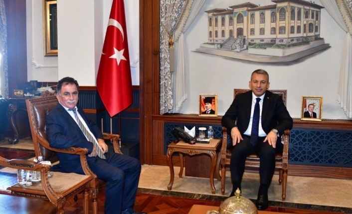 Başsavcı Yalçın Vali Şahin’i ziyaret etti