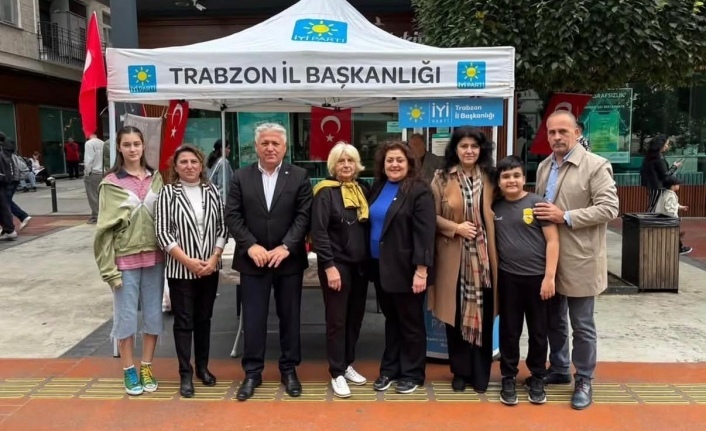 İYİ’ler bayrak için sahadayız.