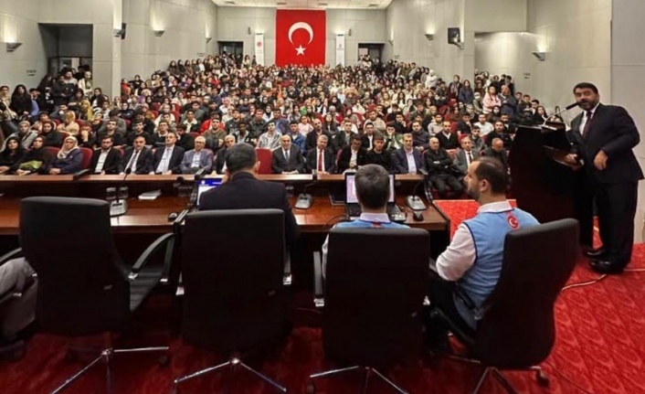 İl müftüsü Dr. İsmail Çiçek konuştu.