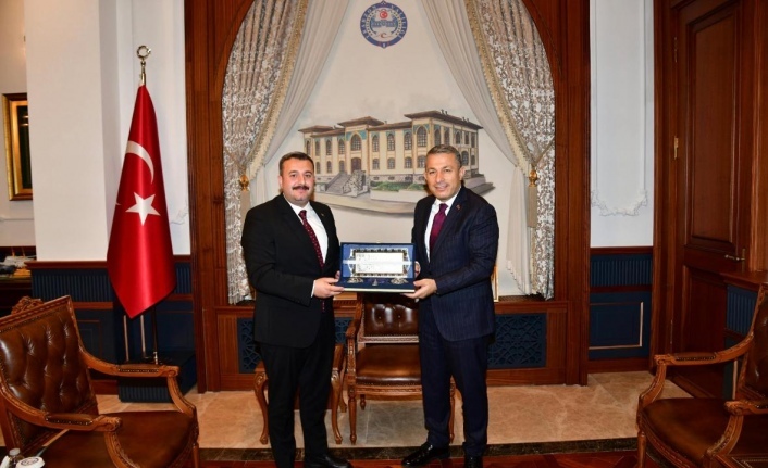 Başkan başaran Vali Şahin’i ziyaret etti