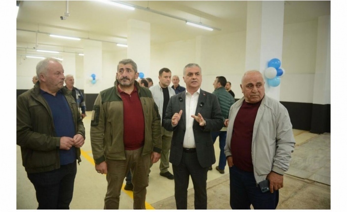 BAŞKAN BIYIK YENİ OTOPARKI HİZMETE AÇTI