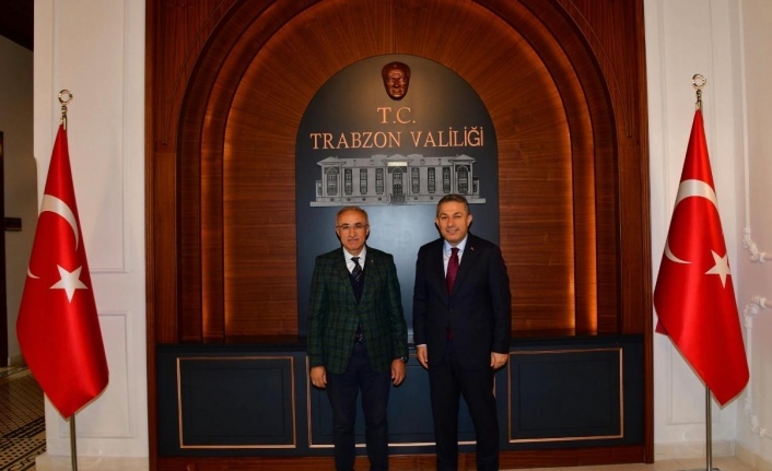 Prof.Dr. Karaman vali Şahin’i ziyaret etti