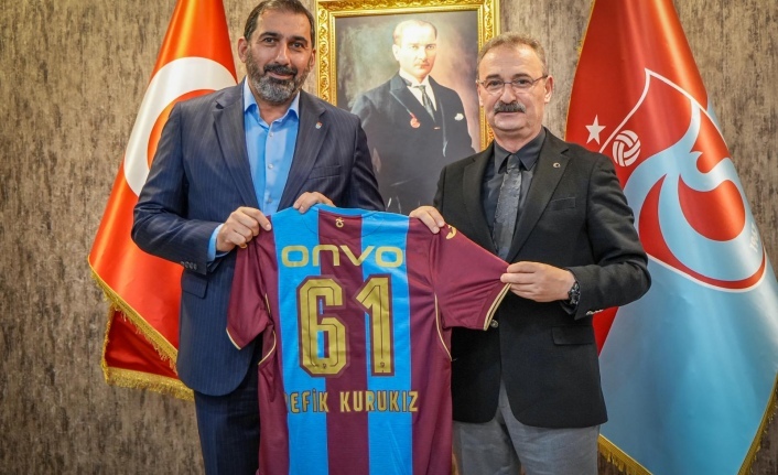 Şalpazarı Belediye Başkanı Refik Kurukız’dan Başkanımız Ertuğrul Doğan ve Yönetim Kurulumuza Destek