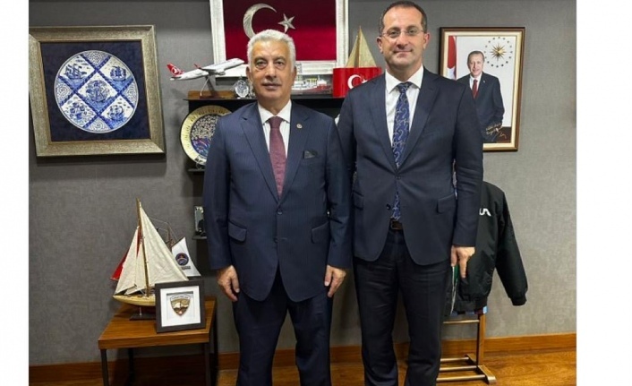 Başkan Ekim milletvekili koç’u ziyaret etti.