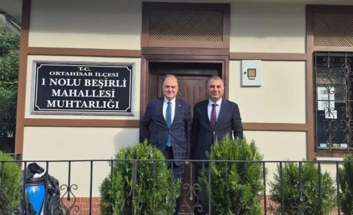 Kaymakam kotan muhtar eyüboğlu’nu ziyaret etti