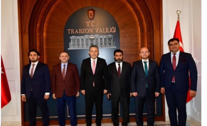 Vali Şahin’i il müftüsü Dr Çiçek ziyaret etti.